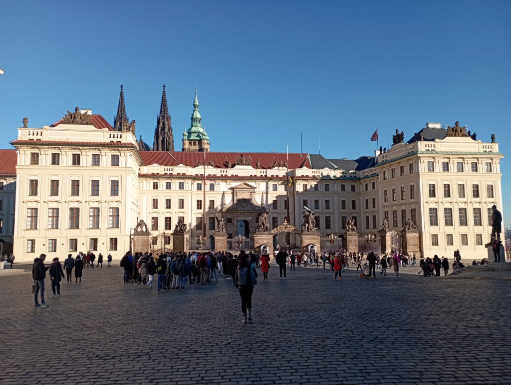 Nádvoří pražského hradu