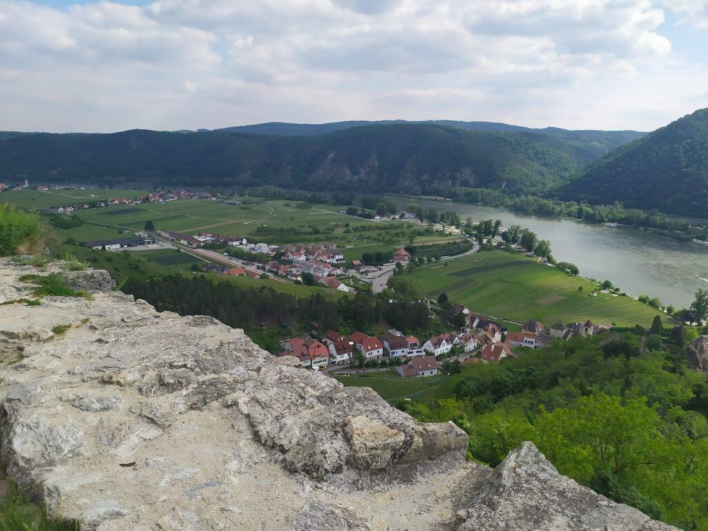 výhled na Dunaj